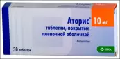 Аторис Таблетки п/о 10мг №30 от КРКА