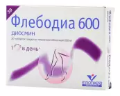 Флебодиа 600 Таблетки п/о 600мг №30 от Иннотек Лаб