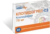 Клопидогрел Таблетки п/о 75мг №60 от Северная Звезда