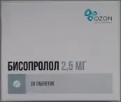 Бисопролол Таблетки 2.5мг №30 от Озон ФК ООО