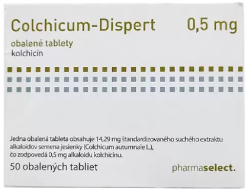 Колхикум-дисперт Драже 500мкг №50 произодства Фармаселект ГмбХ (Австрия)