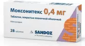 Моксонитекс Таблетки п/о 400мкг №28 от Салютас Фарма ГмбХ