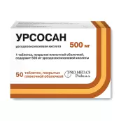 Урсосан Таблетки п/о 500мг №50 от Про.Мед.ЦС Прага а.о.