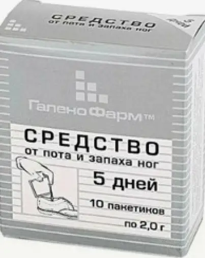 5 дней Средство от пота и запаха ног