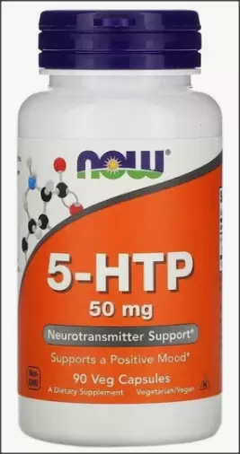 5-НТР (5-гидрокситриптофан) Капсулы 50мг №90 произодства НауФудс