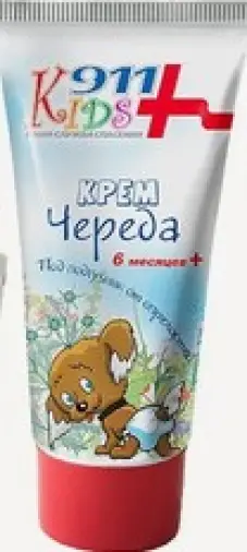 911 Череда крем для детей Туба 150мл произодства Твинс Тэк ЗАО