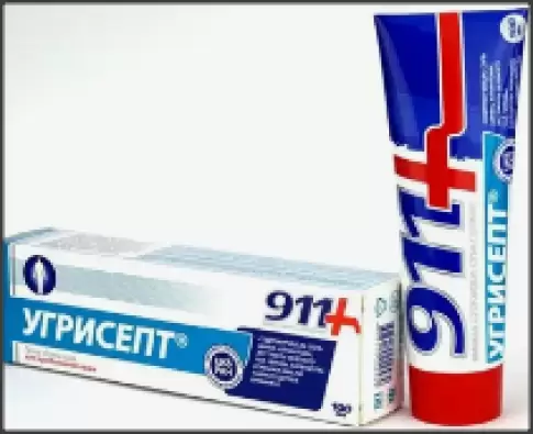 911 Угрисепт гель для лица Туба 100мл произодства Твинс Тэк ЗАО