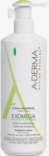 A-Derma Exomega Control Адерма крем смягчающий для лица и тела Флакон с дозатором 400мл произодства Пьер Фабр Дерматология