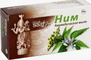 Aasha herbals мыло аюрведическое Мыло кусковое (масло Нима) 75г от Международная аптека