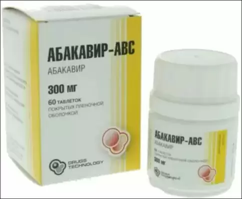 Абакавир Таблетки п/о 300мг №60 в Долгопрудном