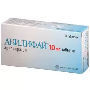 Абилифай Таблетки 10мг №28 в Саратове от МедСити Служба бронирования Саратов