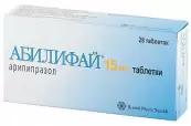 Абилифай Таблетки 15мг №28 от БМС компани