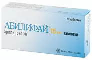 Абилифай Таблетки 15мг №28 в Саратове от МедСити Служба бронирования Саратов