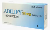 Абилифай Таблетки 15мг №28 от Оцука Фарм.