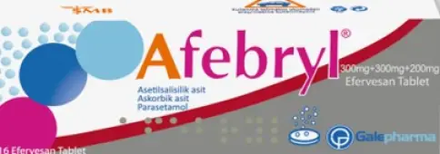 Афебрил Таблетки шипучие №16 произодства Турция