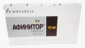 Афинитор Таблетки 10мг №60 от Новартис Фарма