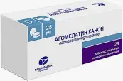 Агомелатин Таблетки п/о 25мг №28 от Канонфарма Продакшн ЗАО