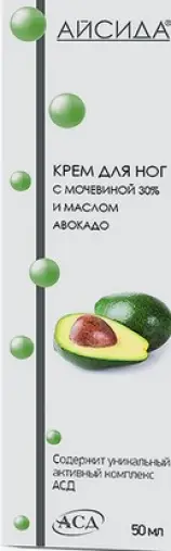 Айсида крем для ног Туба 50мл произодства Агроветзащита С-П НВЦ ООО