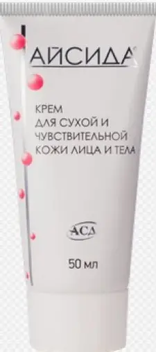 Айсида крем для сухой и чувствительной кожи лица и тела Туба 50мл произодства Агроветзащита С-П НВЦ ООО