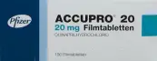 Аккупро Таблетки 20мг №100 от Пфайзер