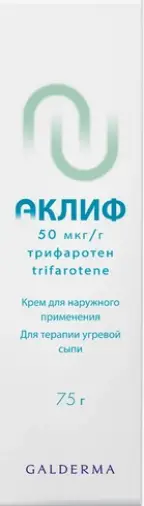Аклиф крем Флакон 50мкг/г 75г произодства Галдерма