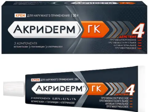 Акридерм ГК