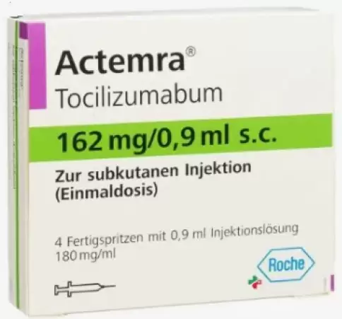 Актемра Шприц-тюбик 162 мг/0.9мл №4
