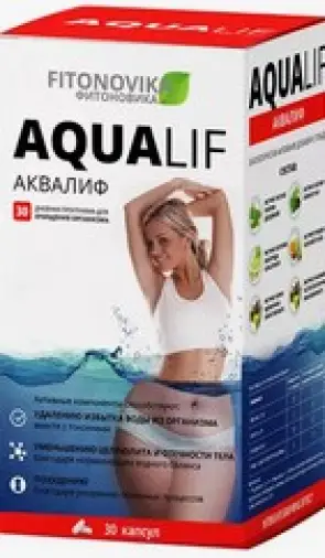 Аквалиф (Aqualif) Fitonovika Капсулы 740мг №30 произодства В-Мин ООО
