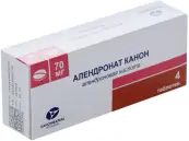 Алендронат Таблетки 70мг №4 от Радуга Продакшн ЗАО