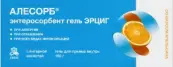 Алесорб Энтеросорбент с янтарной к-той Гель д/приёма внутрь 180г от Эрциг