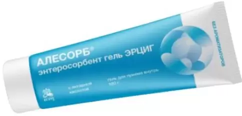 Алесорб Энтеросорбент с янтарной к-той Гель д/приёма внутрь 180г в Гатчине
