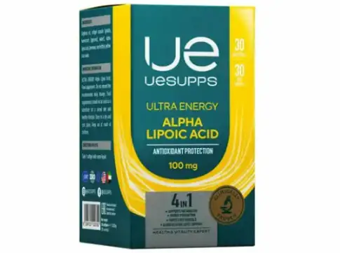Альфа-липоевая кислота UESUPPS Ultra Energy Капсулы №30 произодства Ultra energy supplements (Ультра Энерджи)