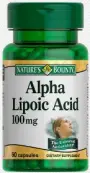 Альфа-липоевая кислота Капсулы 100мг №60 от Нэйчерс Баунти