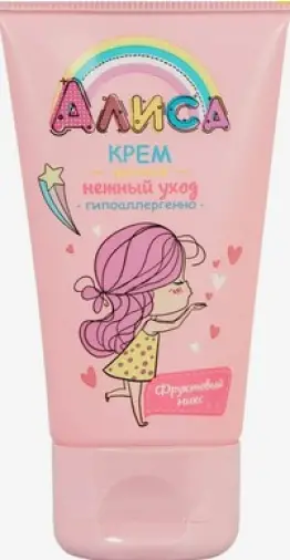 Алиса Крем детский Нежный уход Туба 45мл произодства Свобода