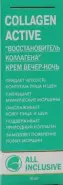 All Inclusive Collagen Active Олл Инклюзив Коллаген Актив крем для лица, восстановитель коллагена, вечер-ночь Туба 50мл от Аптека Чертаново