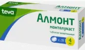 Алмонт Таблетки п/о 4мг №28 от Тева