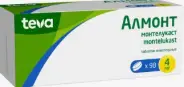 Алмонт Таблетки п/о 4мг №98 в Владимире от Эконом Юрьев Польский Советская пл д8