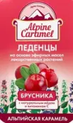 Альпийская карамель для детей с натуральным медом и витамином С Леденцы (брусника) 53г от Не определен