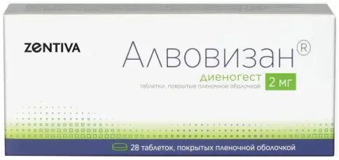 Алвовизан Таблетки п/о 2мг №28 произодства Хаупт Фарма