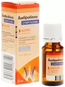 Амбробене Стоптуссин Капли 4мг+100мг/мл 10мл от Не определен