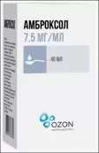 Амброксол Р-р д/приёма внутрь и ингаляций 7.5мг/мл 40мл от Озон ФК ООО