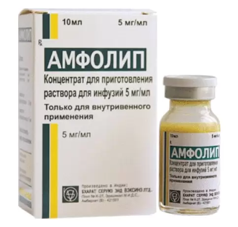 Амфолип Флакон 5мг/мл 10мл произодства Бхарат Зерумс