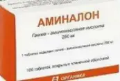 Аминалон Таблетки 250мг №10 от Не определен