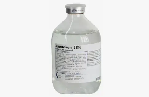 Аминовен Р-р д/инфузий 15% 500мл в Реутове