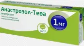 Анастрозол Таблетки 1мг №28 от Балкан Фармасьютикалс