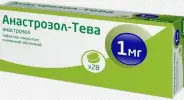 Анастрозол Таблетки 1мг №28 от Аптека ру