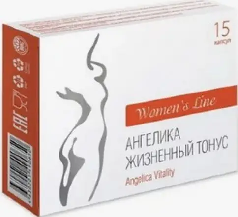 Ангелика womens line жизненный тонус Капсулы 500мг №15 произодства ВИС ООО