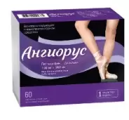 Ангиорус Таблетки п/о 100мг+900мг №60 в Подольске от Алоэ Подольск Давыдова д14 Пятерочка