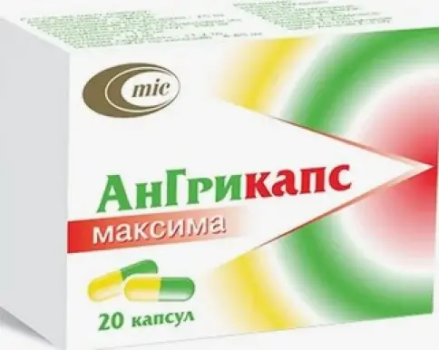 АнГрикапс Капсулы 320мг №20 произодства Минскинтеркапс СП