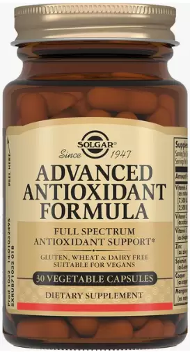 Антиоксидантная формула Капсулы №30 произодства Солгар